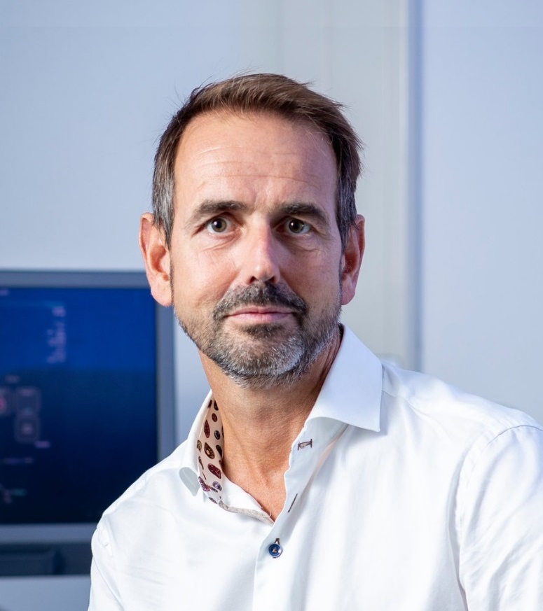 Prof.dr.ir. Chris de Korte, ultrasound imaging expert specializing in functional cardiovascular and oncological applications